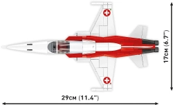 American fighter plane Northrop F-5A Freedom Fighter COBI 5858 - Armed Forces 1:48 - kopie