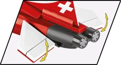 American fighter plane Northrop F-5A Freedom Fighter COBI 5858 - Armed Forces 1:48 - kopie