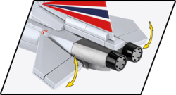 Amerikanisches taktisches Kampfflugzeug Mc Donnell Douglas F-15 Eagle COBI 5803 - Armed Forces - kopie