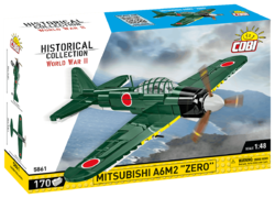 Japanisches Kampfflugzeug Mitsubishi A6M2 Zero-Sen COBI 5729 - World War II - kopie