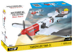 Russian fighter plane Yakovlev YAK-3 COBI 5862 - World War II 1:48