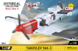 Ruský stíhací letoun Jakovlev JAK-3 COBI 5862 - World War II 1:48