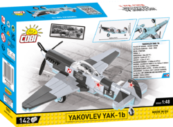 Ruský stíhací letoun Jakovlev JAK-1b COBI 5863 - World War II 1:48