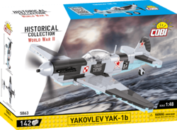 Ruské stíhacie lietadlo Jakovlev JAK-3 COBI 5862 - World War II 1:48 - kopie