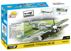 Britský stíhací letoun Hawker Typhoon MK.IB COBI 5864 - World War II 1:48