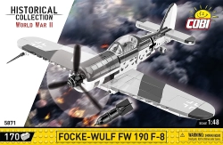 Deutsches Kampfflugzeug Focke-Wulf FW 190 A-3 COBI 5741 - World War II - kopie
