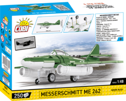 Nemecké prúdové stíhacie lietadlo MESSERSCHMITT ME 262A-1A COBI 5721 - World War II - kopie