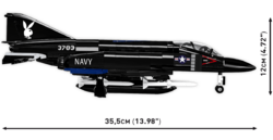 American fighter-bomber F-4F Phantom II Luftwaffe COBI 5898 - Armed Forces 1:48 - kopie