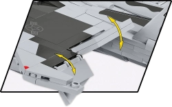 American tactical fighter aircraft Mc Donnell Douglas F-15 Eagle COBI 5803 - Armed Forces - kopie