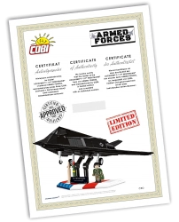 Americký útočný letoun Lockheed F-117 Nighthawk COBI 5902 - Limited Edition Armed Forces 1:48