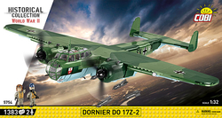 Nemecké bombardovacie lietadlo Dornier DO 17Z-2 COBI 5753 Limited Edition WW II 1:32 - kopie