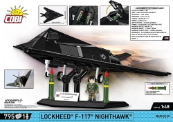 American attack aircraft Lockheed F-117 Nighthawk COBI 5902 - Limited Edition Armed Forces 1:48 - kopie