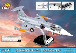 Americký přepadový stíhací letoun Lockheed® F-104 Starfighter® COBI 5907 Armed Forces 1:48