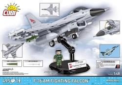 Americký víceúčelový stíhací letoun F-16 AM Fighting Falcon COBI 5913 - Armed Forces 1:48