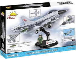 Americký víceúčelový stíhací letoun F-16 AM Fighting Falcon COBI 5913 - Armed Forces 1:48