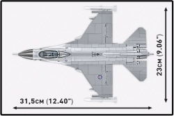 Americký víceúčelový stíhací letoun F-16 AM Fighting Falcon COBI 5913 - Armed Forces 1:48