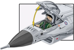 Americký víceúčelový stíhací letoun F-16 AM Fighting Falcon COBI 5913 - Armed Forces 1:48