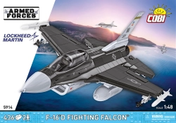 American multi-role fighter aircraft F-16C Fighting Falcon COBI 5910 - Armed Forces 1:48 - kopie