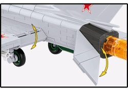 Russisches Kampfflugzeug MiG-21 COBI 5919 - Armed Forces 1:48 - kopie