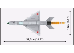 Russisches Kampfflugzeug MiG-21 COBI 5919 - Armed Forces 1:48 - kopie