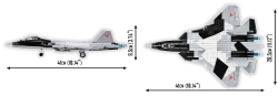 Nepřátelské proudové útočné letadlo COBI 5921 - Top Gun 1:48