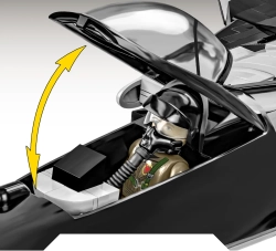 Nepřátelské proudové útočné letadlo COBI 5921 - Top Gun 1:48