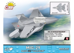 Mini prúdová stíhačka MiG-29 Fulcrum COBI 5928 Armed Forces