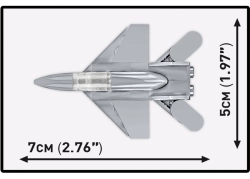 Mini prúdová stíhačka MiG-29 Fulcrum COBI 5928 Armed Forces
