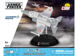Mini jet fighter F-16C Fighting Falcon COBI 5929 Armed Forces 1:300