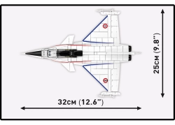 Francouzský víceúčelový stíhací letoun Dassault Rafale A COBI 5931 - Armed Forces 1:48