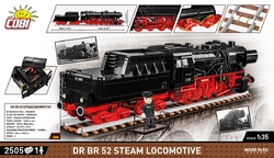 Parná lokomotíva DR BR 52/TY2 s tendrom COBI 6280 - Executive Edition 1:35 - kopie