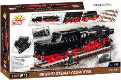 German steam locomotive DR BR 52 with tender COBI 6280 - Executive Edition 1:35