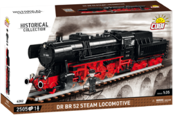 German steam locomotive DR BR 52 with tender COBI 6280 - Executive Edition 1:35