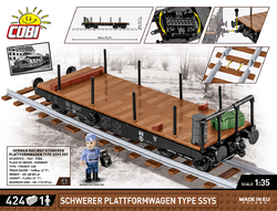 Dampflokomotive BR 52 der DR mit Tender COBI 6282 - Historical Collection 1:35 - kopie