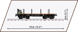 Dampflokomotive BR 52 der DR mit Tender COBI 6282 - Historical Collection 1:35 - kopie