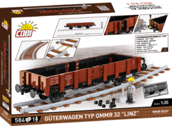 Deutscher schwerer Plattformwagen SSYS 50T COBI 6284 – Historical Collection 1:35 - kopie