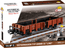 German heavy platform wagon SSYS 50T COBI 6284 - Historical Collection 1:35 - kopie