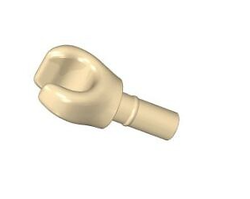 Ersatzteil - Hand für Figur beige COBI-71715