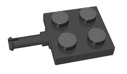 Ersatzteil - Fahrgestellachse zwei-fahrbar 2x2 1/3 schwarz COBI-80535