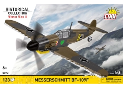 Německý stíhací letoun Messerschmitt BF 109F COBI 5873 - World War II 1:48