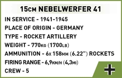 Německý raketomet Nebelwerfer COBI 2291 - World War II