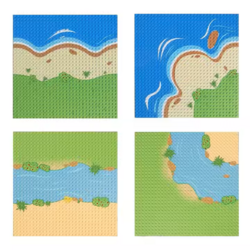 Základní univerzální desky s designem 25,5 x 25,5 cm (32 x 32 nopů) 