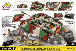 Německé samohybné útočné dělo Sturmgeschütz IV Sd.Kfz. 167 COBI 2575 - Limited Edition WWII