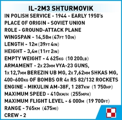 Ruský bitevní letoun Iljušin IL-2M3 Shturmovik COBI 5744 - World War II 1:32