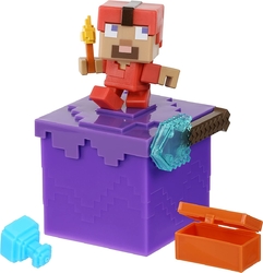 Treasure X Minecraft Caves & Cliffs Overworld Collectible Figure COBI MO-41675