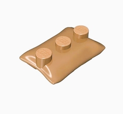 Sandbag beige colour with plugs COBI-77226