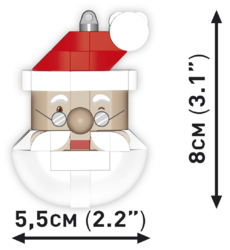 Vianočná ozdoba Santa Claus CMBI-20011