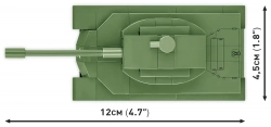COBI Minipanzer - verschiedene Typen World War II 1:72