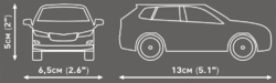 Stavebnice modelu Škoda Karoq COBI 24579 - kopie