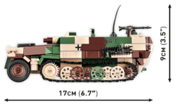 Obrnený transportér Sd.Kfz. 251/1 Ausf. A COBI 2552 - World War II - kopie - kopie